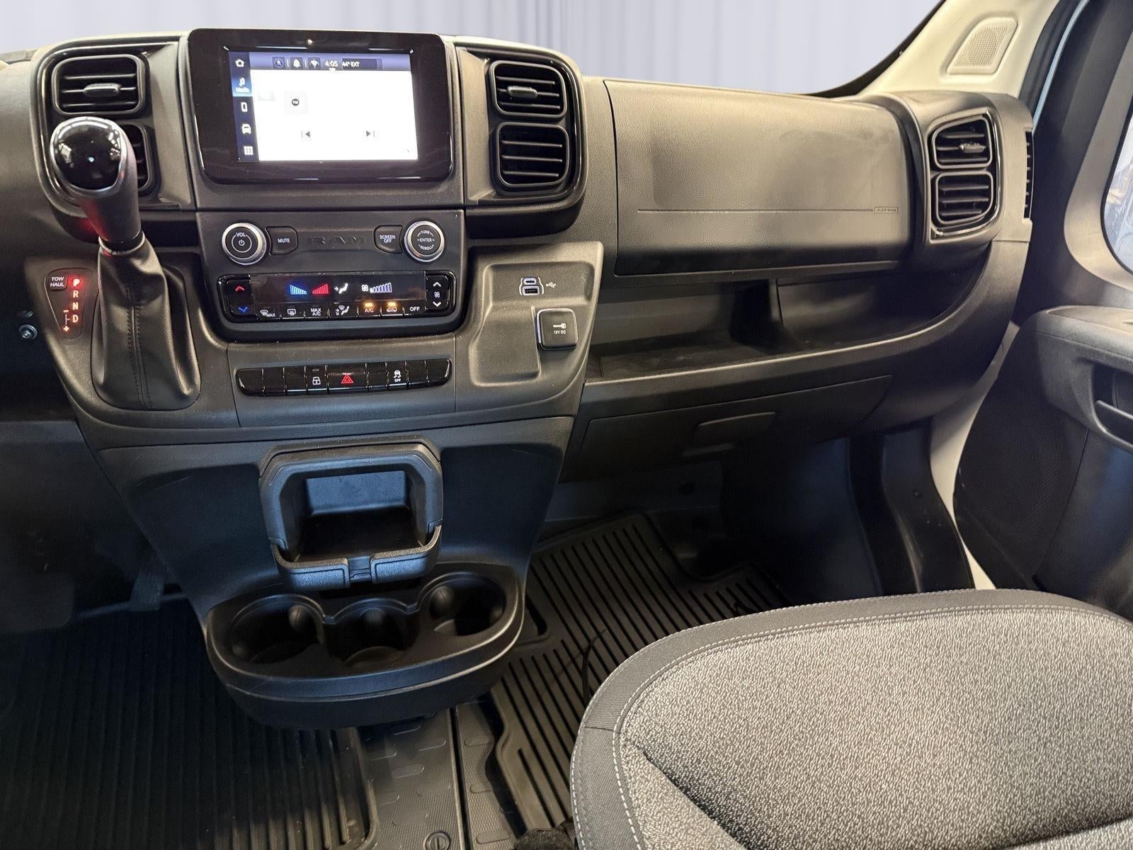 2025 RAM ProMaster 1500 Cargo Van Tradesman Low Roof 118' WB w/Pass Seat