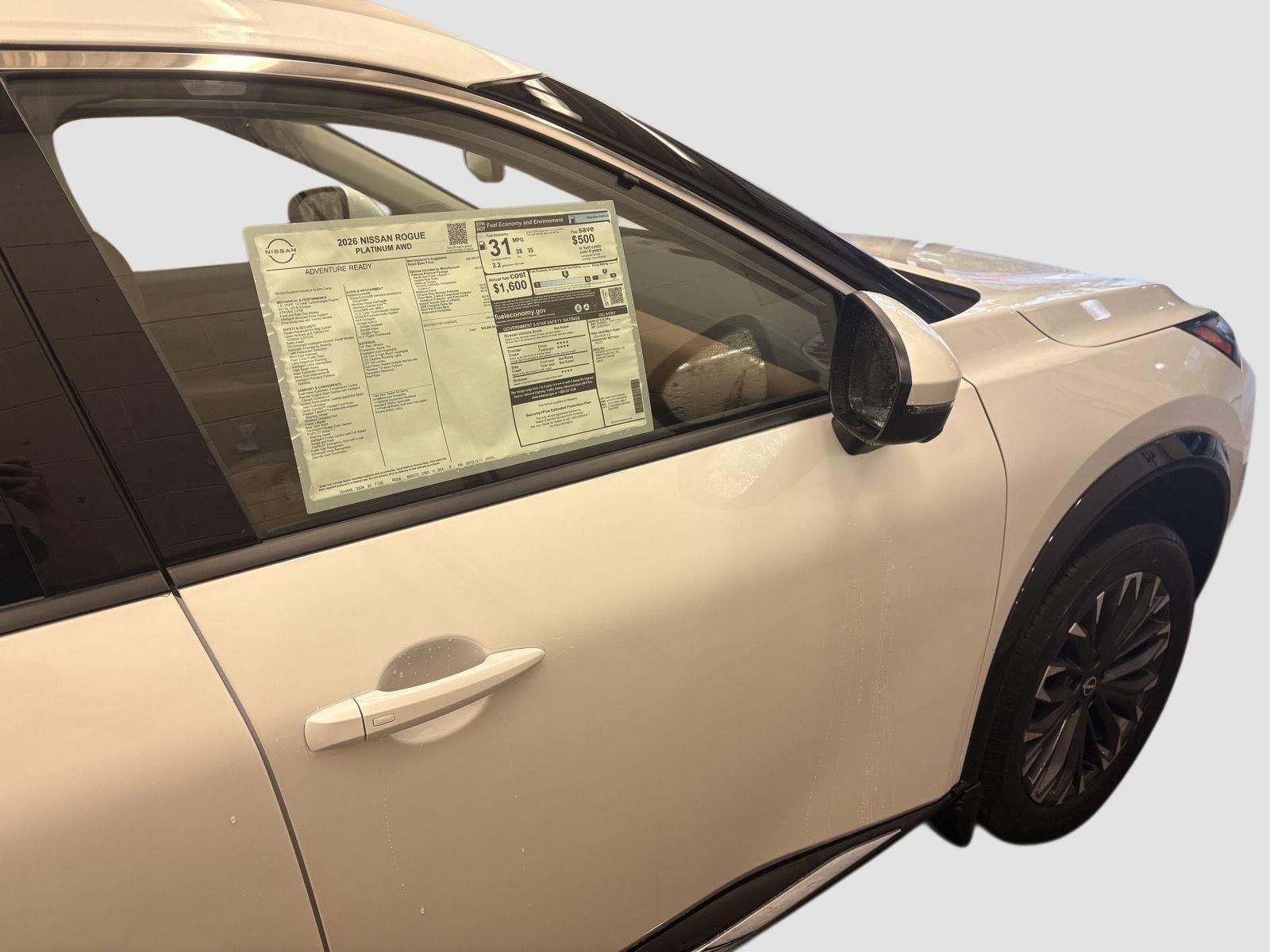 2026 Nissan Rogue Platinum