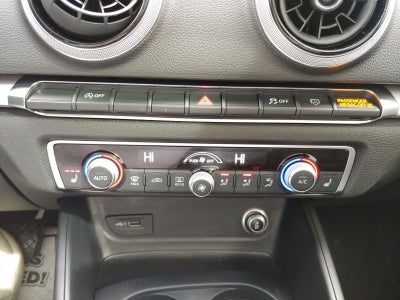 2019 Audi A3 Sedan Premium