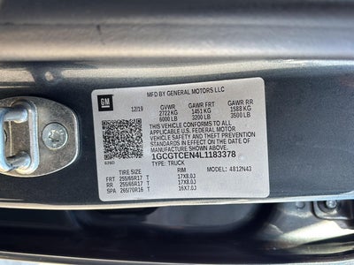 2020 Chevrolet Colorado 4WD LT