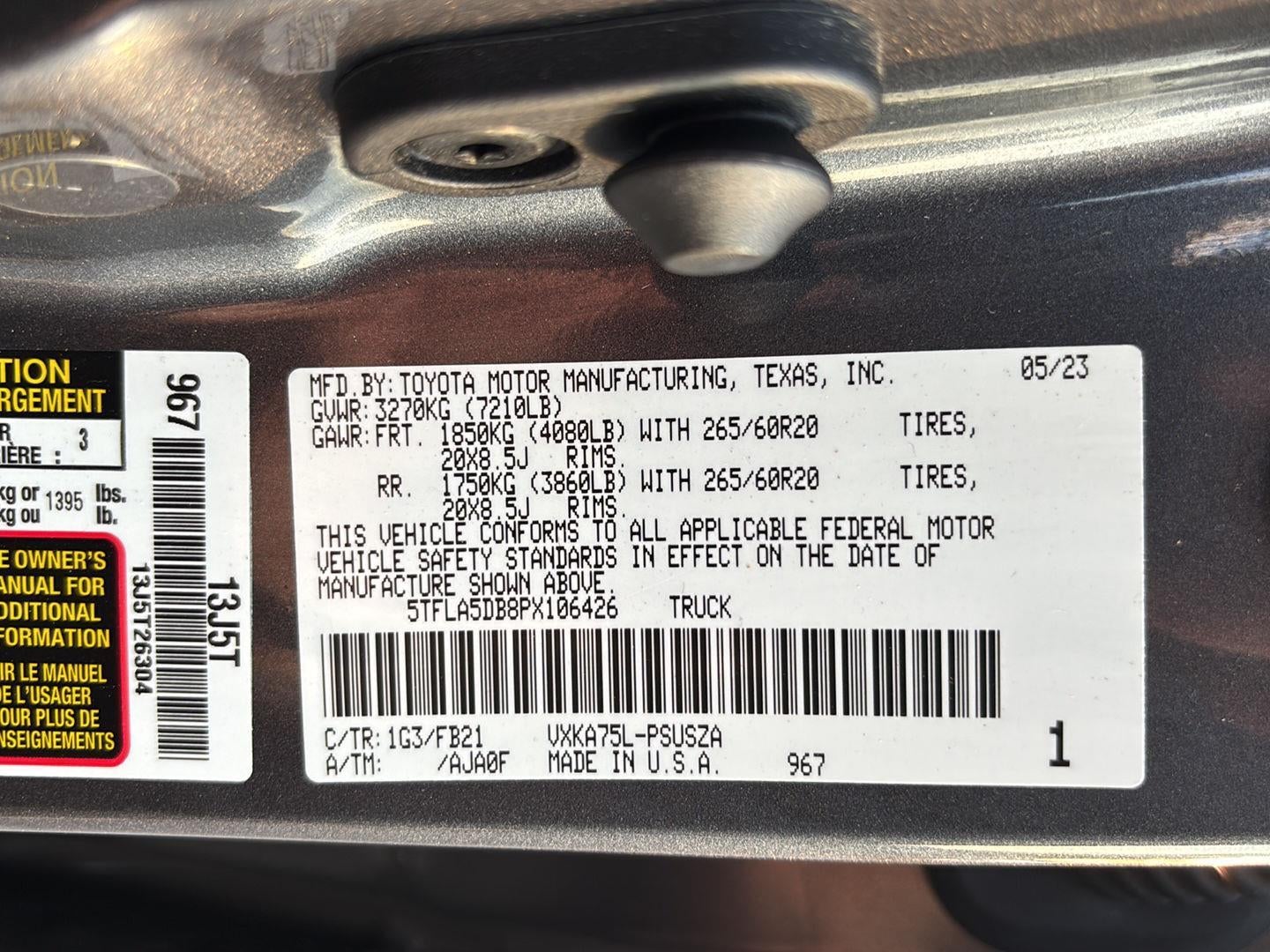 2023 Toyota Tundra SR5