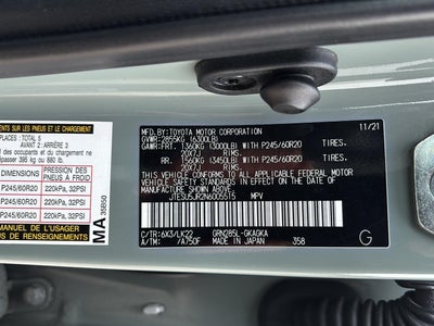 2022 Toyota 4Runner TRD Sport