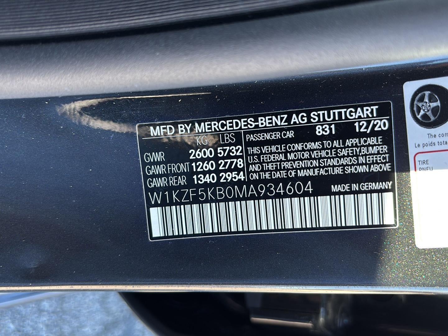 2021 Mercedes-Benz E-CLASS Base