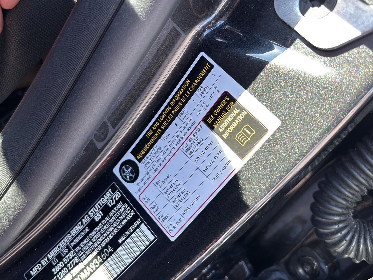 2021 Mercedes-Benz E-CLASS Base