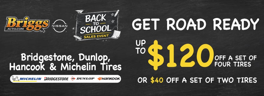 $120 Off Tires